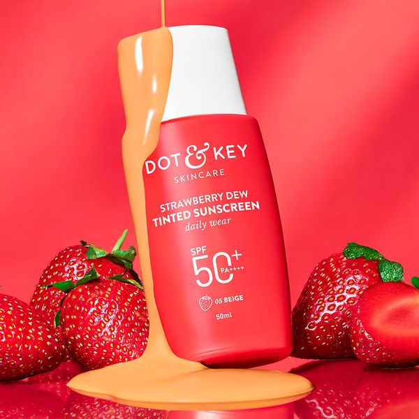Dot & Key Strawberry Dew Tinted Sunscreen SPF 50+ Pa++++ -All Shades -(50ml)