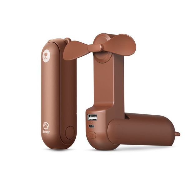 JISULIFE F8X Mini Fan Portable Fan & Power Bank (Upgrade Version)