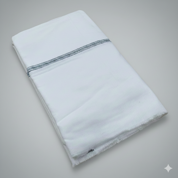 Classic White Shawl - Image 1