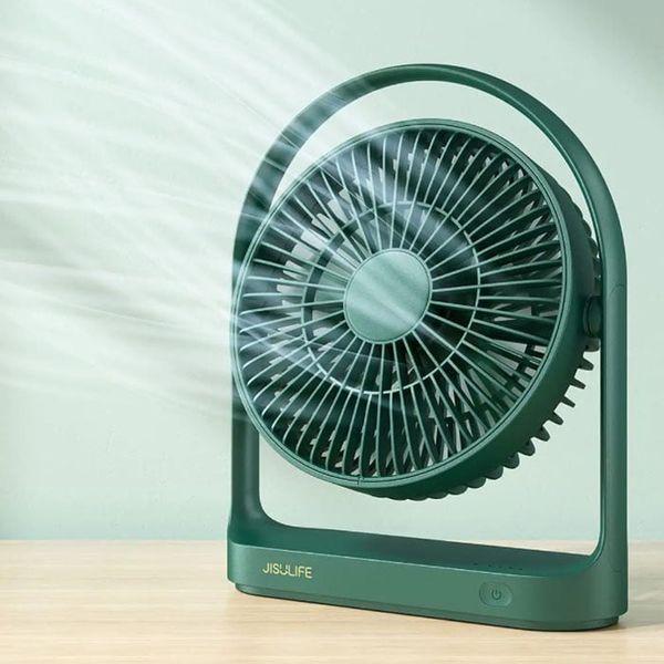 JISULIFE FA19 Rechargeable Fan 4000mAh Battery With Type C Charging Port