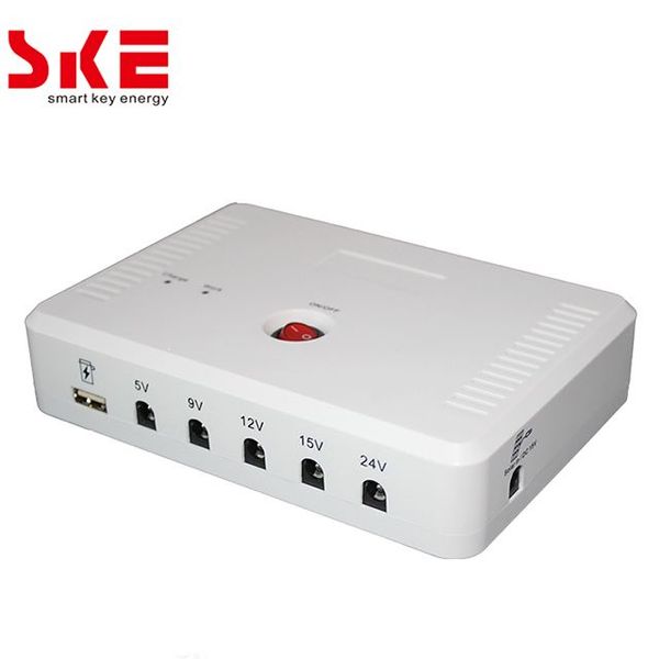 SKE SK616 Mini UPS For Wifi Router + ONU + IP Cam/CC Cam (15,600mAh With 5 Output)