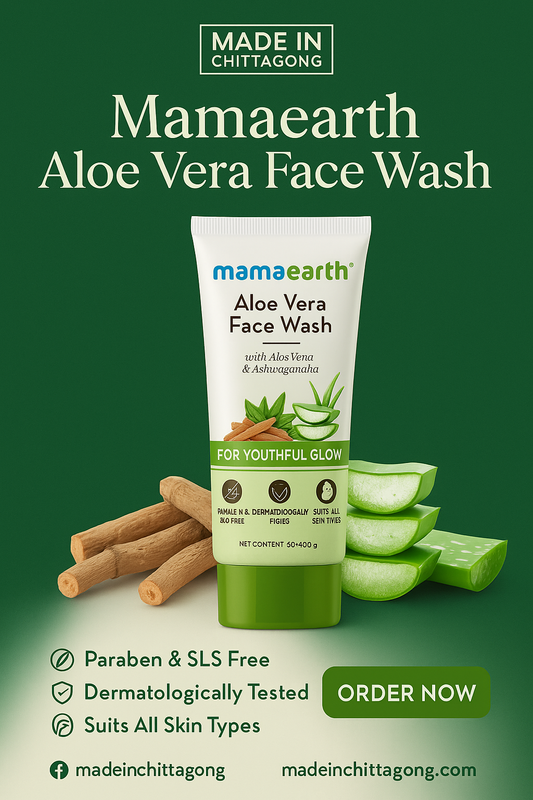 Buy Mamaearth Aloe Vera Face Wash 100ml – Soothing & Hydrating - 78455