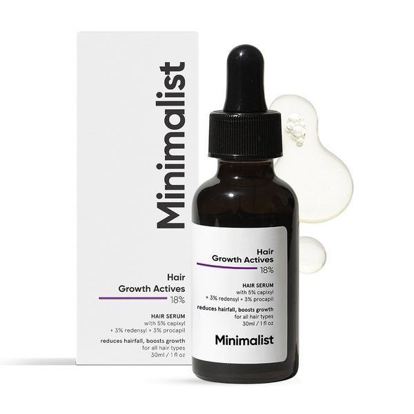 Minimalist Hair Growth Serum – 18% Actives with Redensyl, Anagain, Procapil, Capixyl & Baicapil