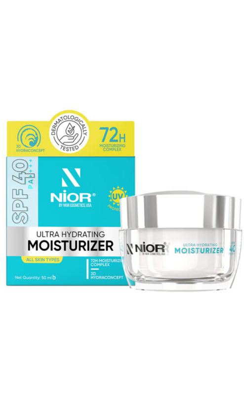 Nior Ultra Hydrating Moisturizer SPF 40 PA++++ 50ml - Image 4