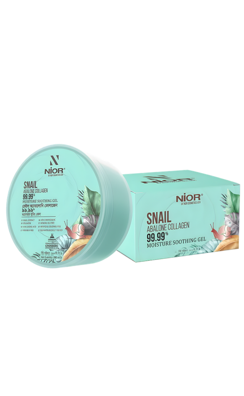 Nior Snail Abalone Collagen 99.99% Moisture Soothing Gel 300ml - Image 6