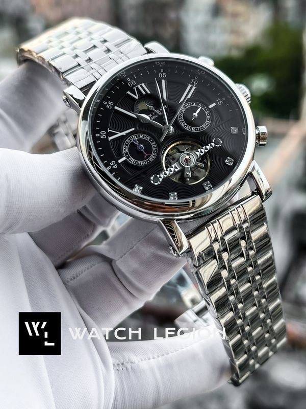 PATEK AUTO CH BLACK DIAL