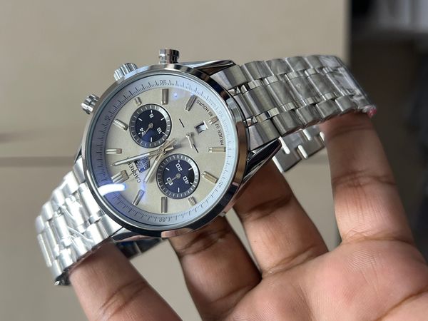 TAG CH TWO CHRONO SILVER DIAL SILVER CH