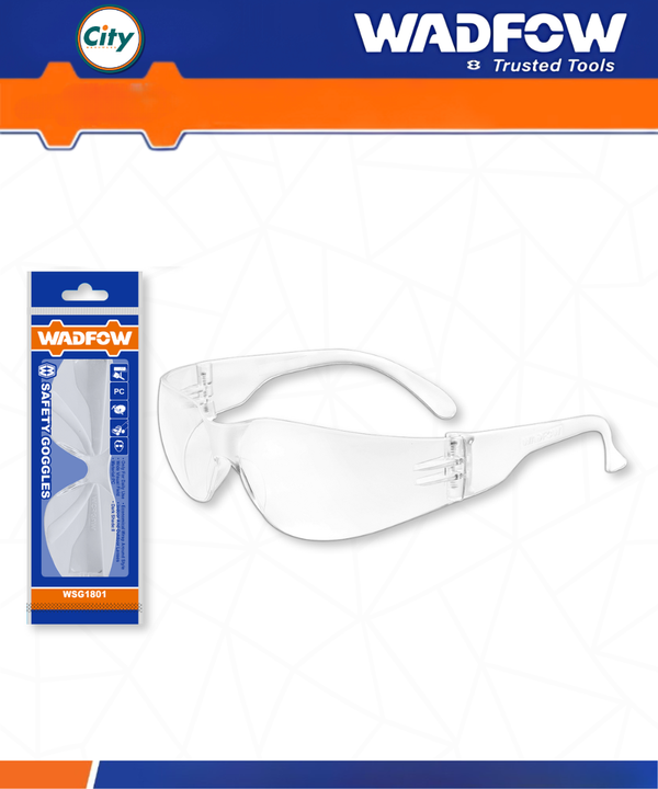সেফটি চশমা সাদা Wadfow Safety goggles White