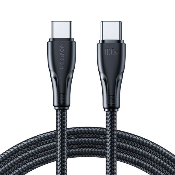 JOYROOM S-CC100A11 Nylon Type-C to Type-C Cable 100W, 1.2M