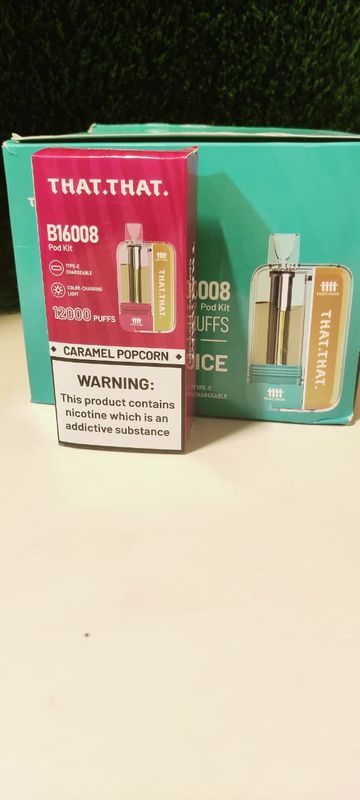That That Caramel Popcorn 12K Puffs Full Kit
