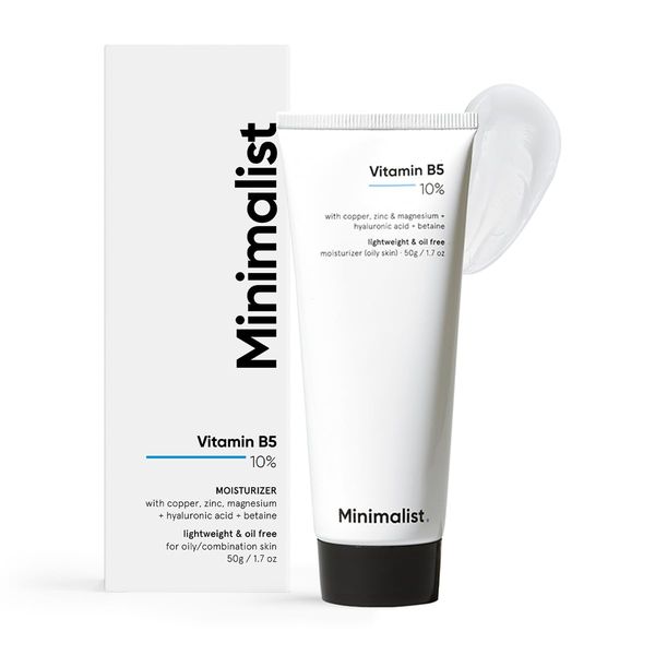 Minimalist 10% Vitamin B5 Moisturizer – For Dehydrated Skin & Damaged Barrier Repair