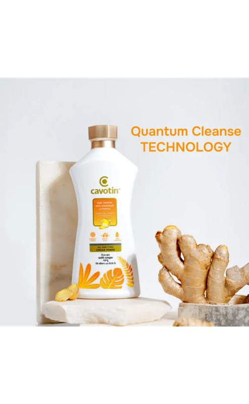 Cavotin Pure Growth Anti-dandruff Shampoo 250ml - Image 5