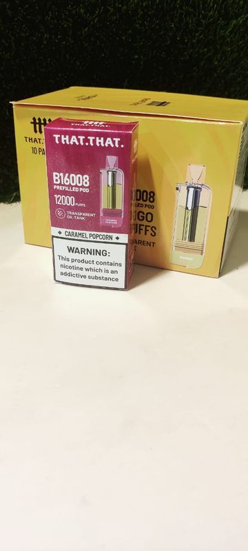 That That CARAMEL POPCORN Cartridge 12K Puffs