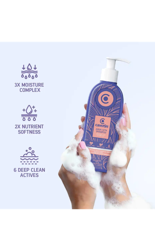 Cavotin Aqua-Vita Shampoo 250ml - Image 2