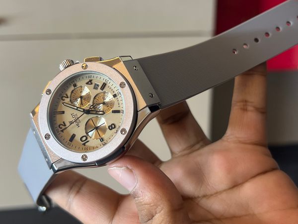 HUBLOT BB GREY BELT GREY DIAL