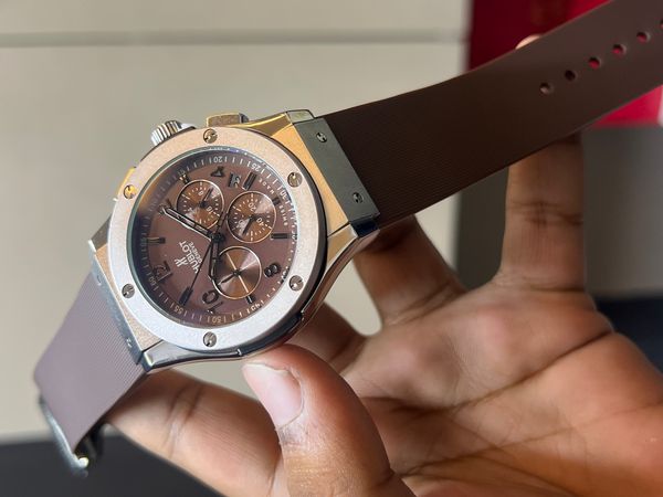 HUBLOT BB BROWN BELT BROWN DIAL