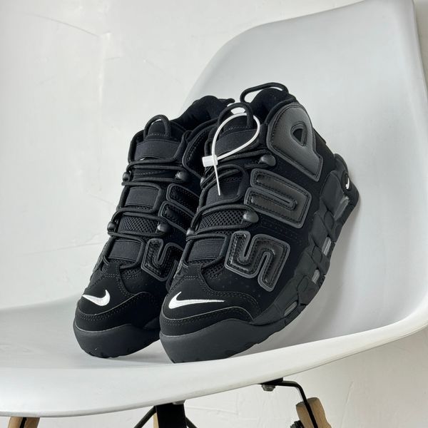 Supreme x Nike Air More Uptempo 'Black' (1:1)