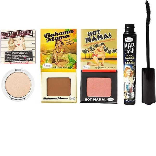 The Balm – Powder Bronzer, Luminizer & Blush Set