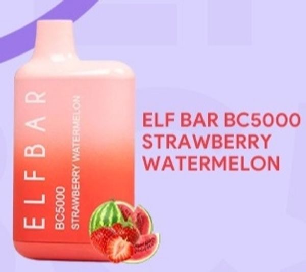 𝙴𝙻𝙵 𝙱𝚊𝚛 𝙱𝚌 5000 𝙿𝚞𝚏𝚏𝚜 (Strawberry Watermelon)