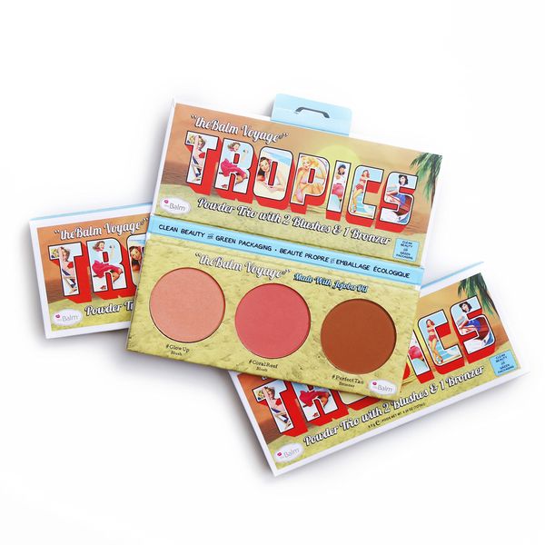 The Balm – The Balm Voyage Tropics Powder Trio (Glow Up, Coral Reef, Perfect Tan)