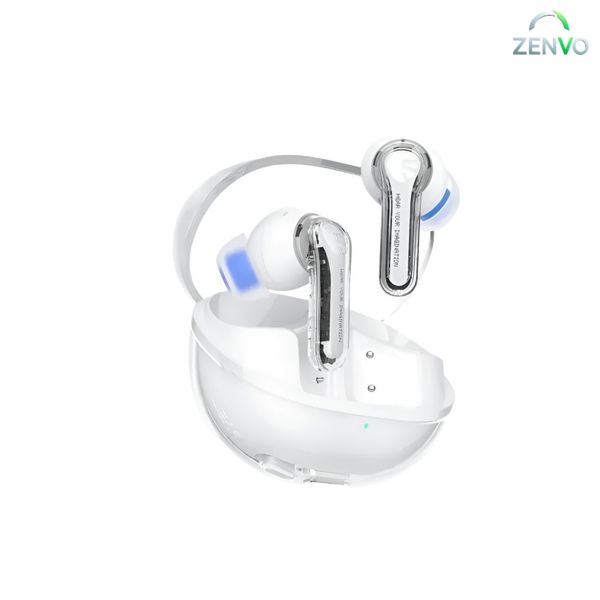 SoundPEATS Clear True Wireless Earbuds – White