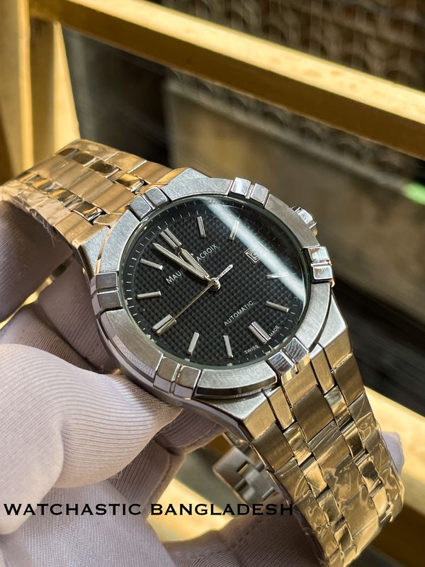 MAURICE LACROIX CHAIN AUTO BLACK DIAL