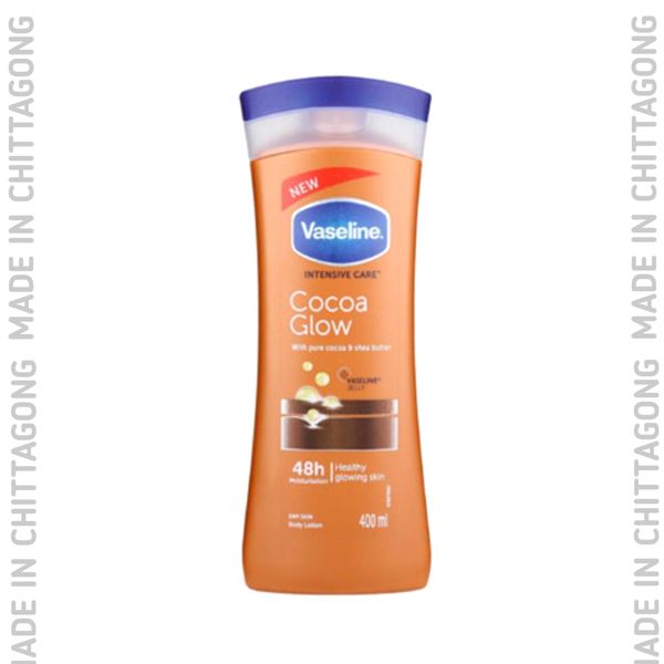 Vaseline Intensive Care Cocoa Glow with Pure Cocoa & Shea Butter – 400ml - 57067