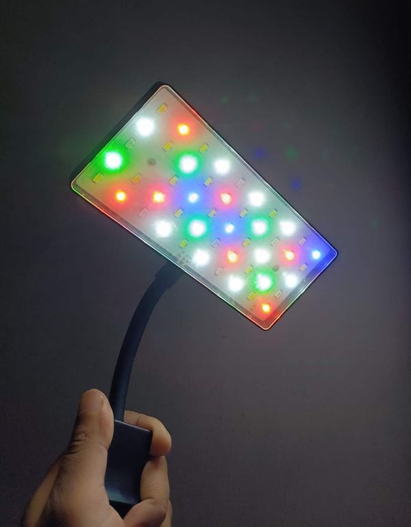 Wrgb clip light for planted tank