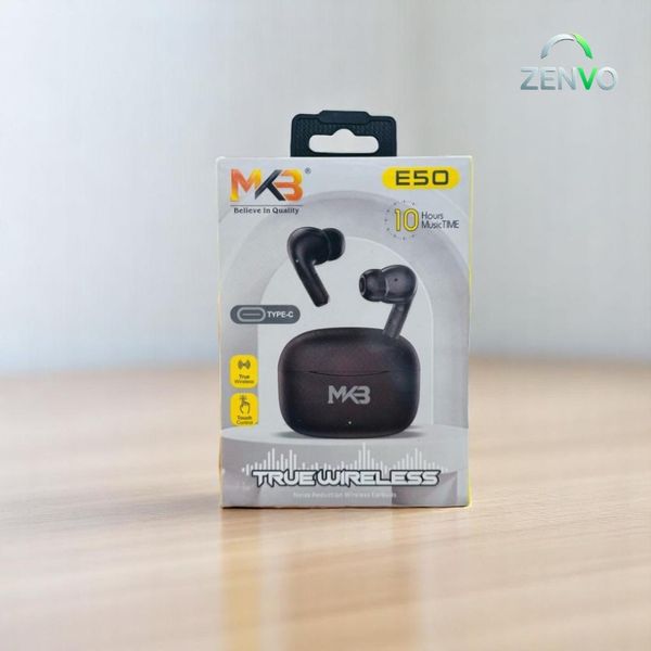 MKB E50 True Wireless Earbuds – Black