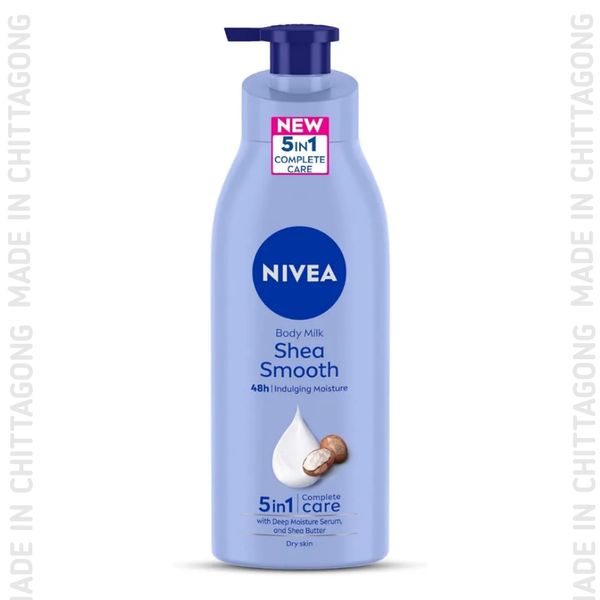 NIVEA Shea Smooth Body Milk 400ml bottle – 003698