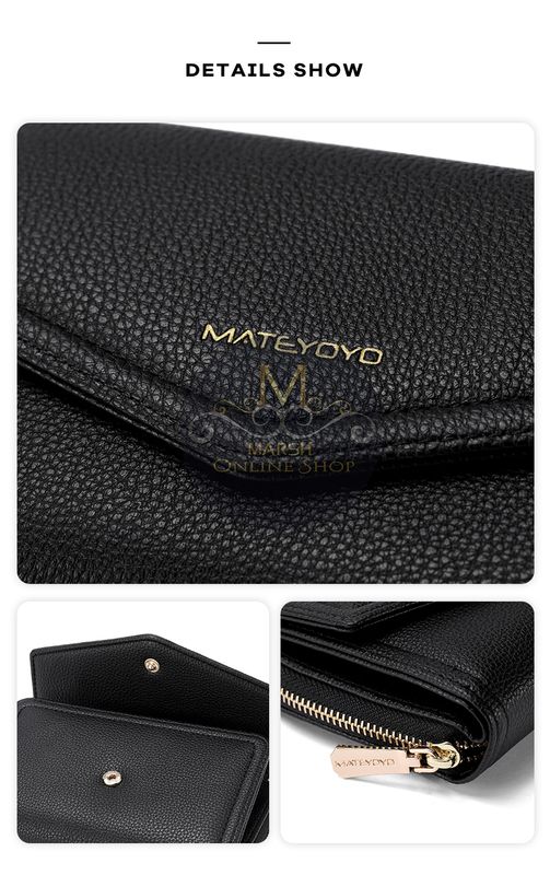 💥MATEYOYO Multifunctional PU Leather Clutch Women's Wallet - Image 9