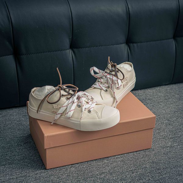 Miu Miu denim sneakers