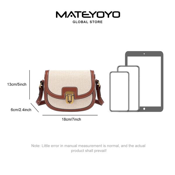 🔰MATEYOYO Vintage Style Retro Sling Bag for Girls/Ladies - Image 3