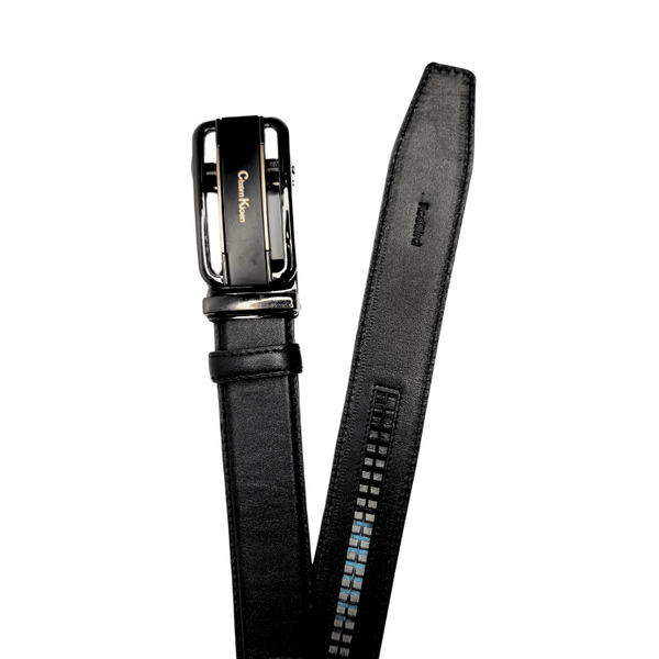 Stylish Gear Buckle leather Belt For Men