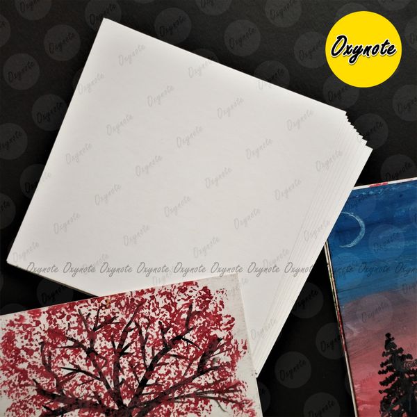 Drawing Cards For Acrylic & Poster Color Painting by OXYNOTE