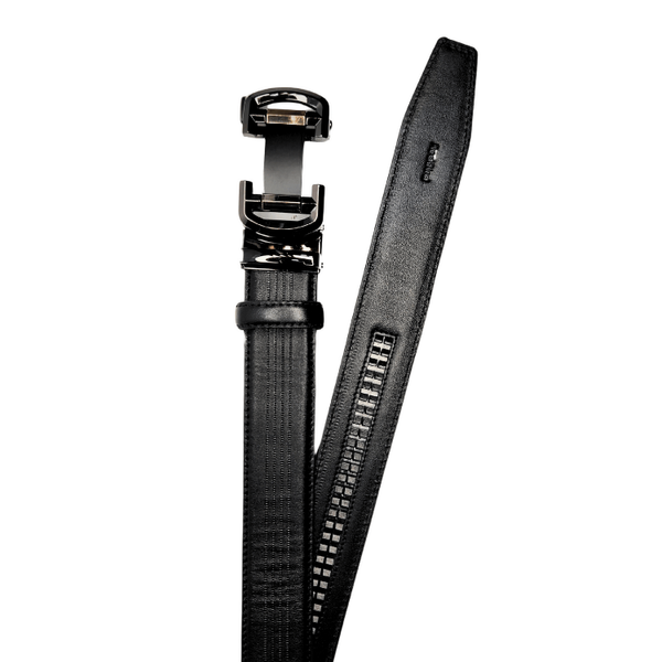 Stylish Gear Buckle leather Belt For Men