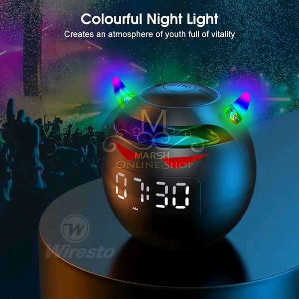 💥Wiresto G90 Dazzling color Wireless Bluetooth Speakers - Image 2