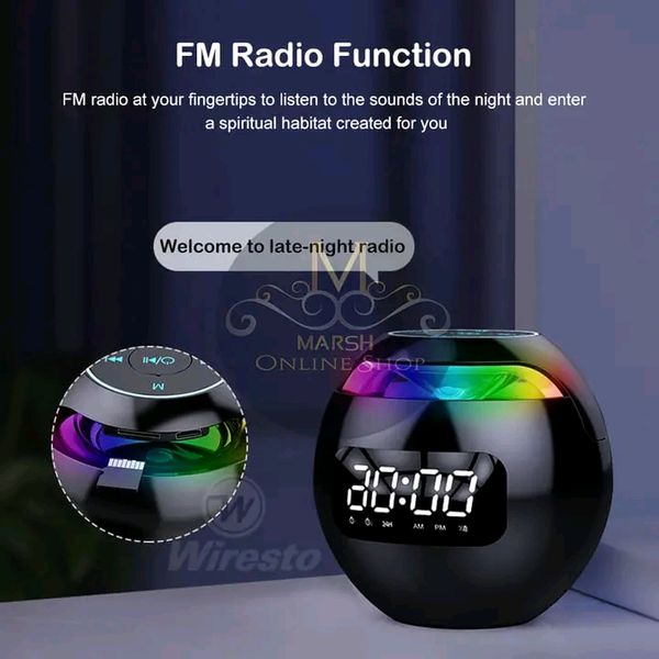 💥Wiresto G90 Dazzling color Wireless Bluetooth Speakers - Image 12