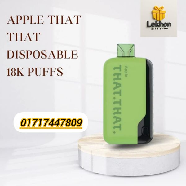 That.That. 18K Puffs Disposable apple Vape