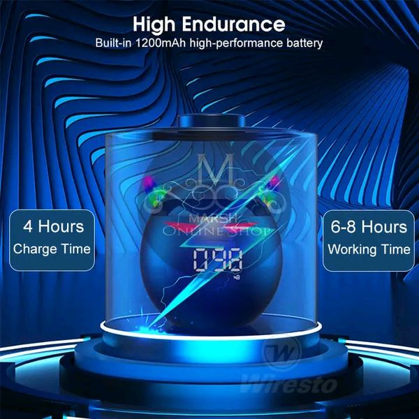 💥Wiresto G90 Dazzling color Wireless Bluetooth Speakers - Image 5