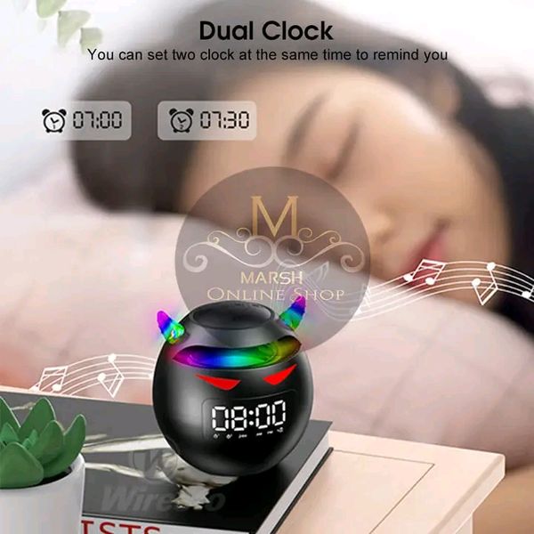 💥Wiresto G90 Dazzling color Wireless Bluetooth Speakers - Image 6