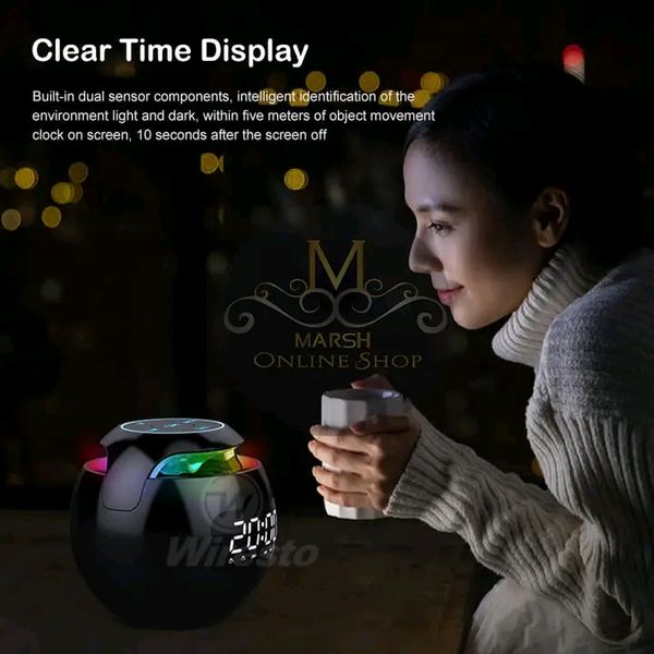 💥Wiresto G90 Dazzling color Wireless Bluetooth Speakers - Image 8