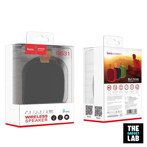 Hoco BS31 Wireless Bluetooth Speaker - Image 3