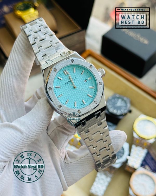 Audemars Piguet AP Silver Tiffany Quartz Movement Sqr Watch (AA Grade)