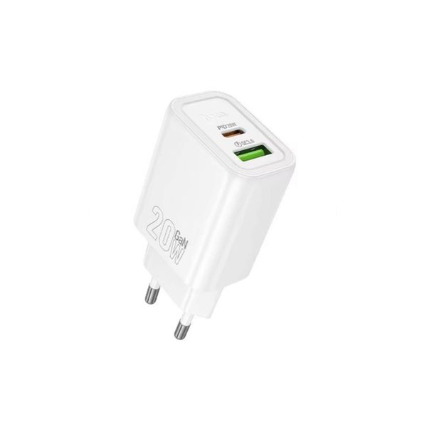 Hoco N61 20w Charger And Type-C To Lightning Cable