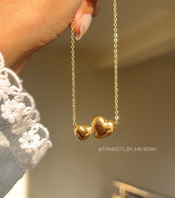Double love pendant