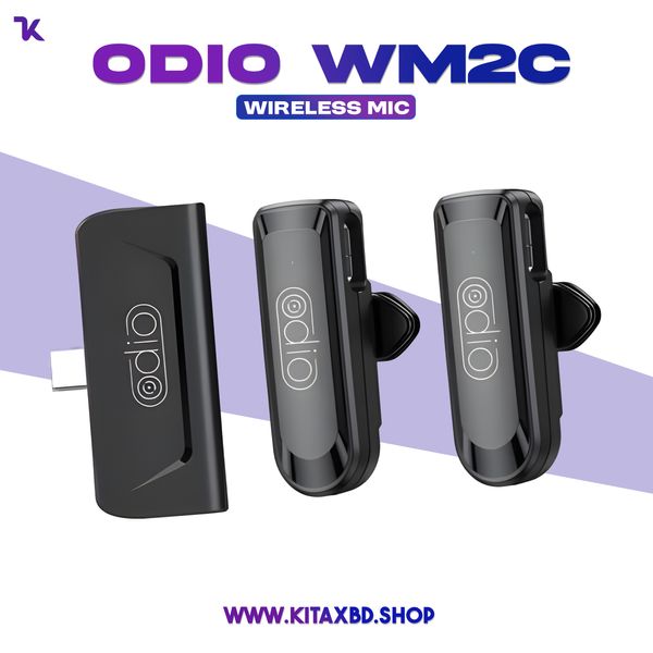 Dual Odio WM2c2 Wireless Microphone (Type C)-(1:2)