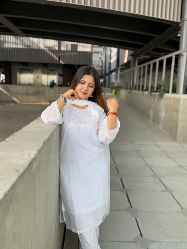 Georgette Three piece
