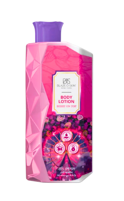 Blaze O' Skin Shower Gel: Berry On Top 250ml - Image 1