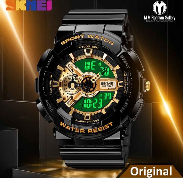 SKMEI 1688 dual time luxury watch for Men